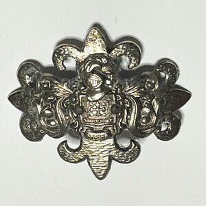 Cava Segura Viudas Brut Reserva Heredad Metal Pewter Bottle Emblem 2"